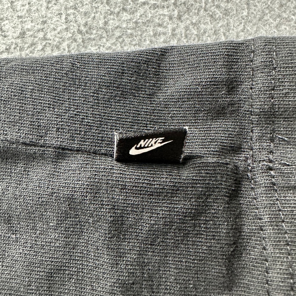 Nike T Shirt Mens L Black Sportswear Max 90 Embroidered Swoosh Short Sleeve Tee - Picture 6 of 9